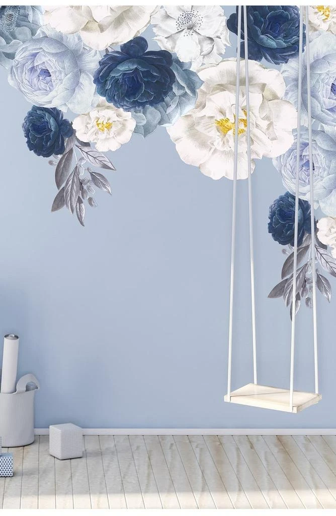 Elegant Oversized Peonies Wall Stickers 商品