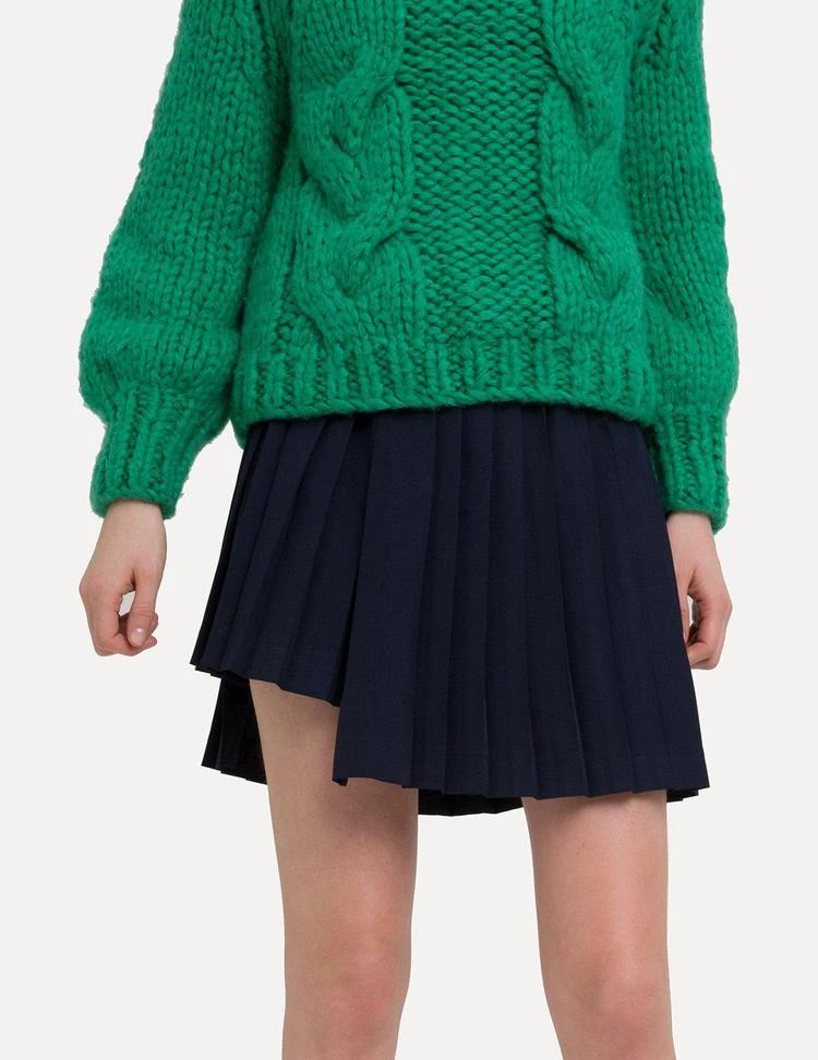 Alexis Pleated Uneven Mini Skirt 商品