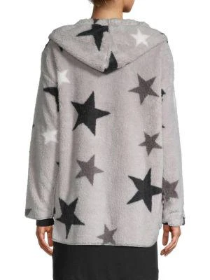 商品PJ Salvage|Star-Print Faux Fur Hoodie,价格¥159,第2张图片详细描述