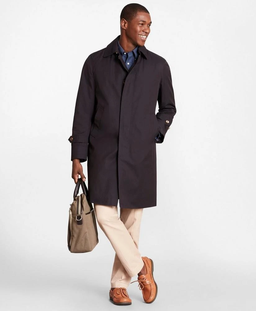 商品Brooks Brothers|Single-Breasted Trench Coat,价格¥3407,第1张图片