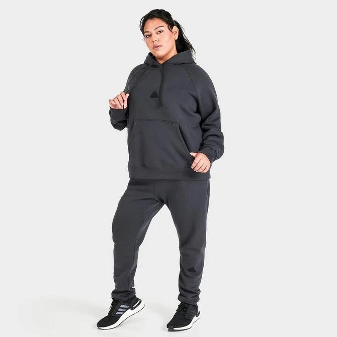 商品Adidas|Women's adidas Sportswear Oversized Hooded Sweatshirt (Plus Size),价格¥187,第2张图片详细描述