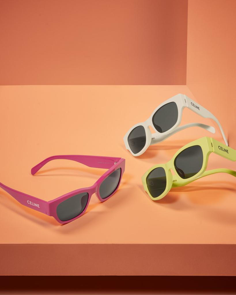 商品Celine|Rectangle Acetate Sunglasses,价格¥3003,第4张图片详细描述