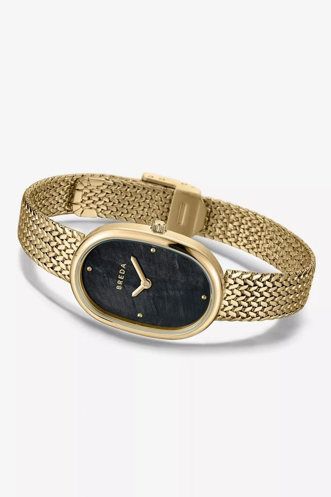 商品BREDA|BREDA Jane Tethered Mesh Bracelet Analog Quartz 23MM Watch,价格¥1456,第2张图片详细描述