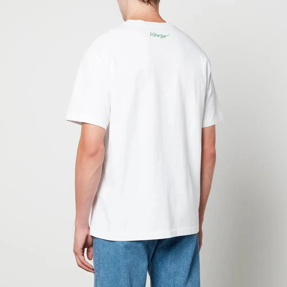 商品Kenzo|KENZO Printed Cotton-Jersey T-Shirt,价格¥626,第2张图片详细描述