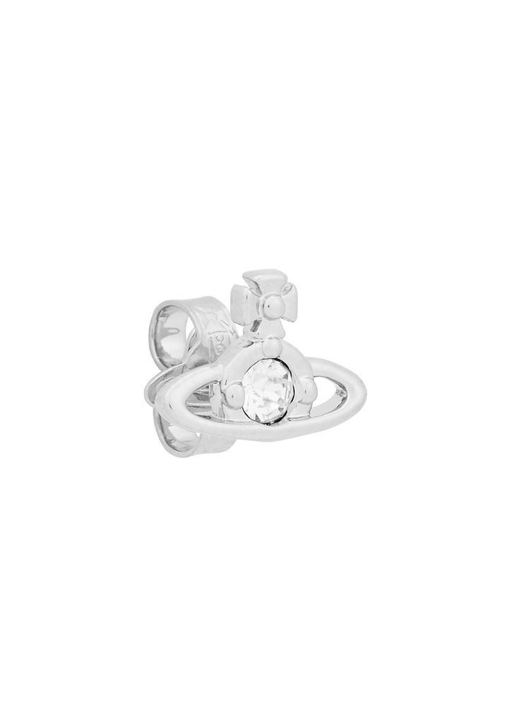 商品Vivienne Westwood|Nano Solitaire silver-tone stud earrings,价格¥557,第5张图片详细描述