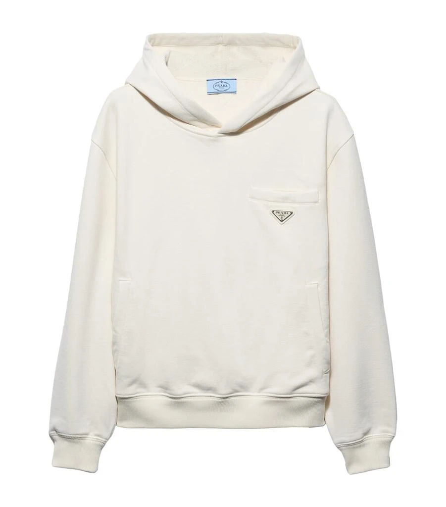 商品Prada|Cotton Logo Hoodie,价格¥14798,第1张图片