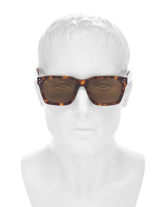 商品Celine|Bold 3 Dots Geometric Sunglasses, 54mm,价格¥3455,第3张图片详细描述