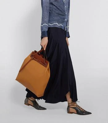 商品Loewe|Leather Lazo Tote Bag,价格¥15815,第2张图片详细描述
