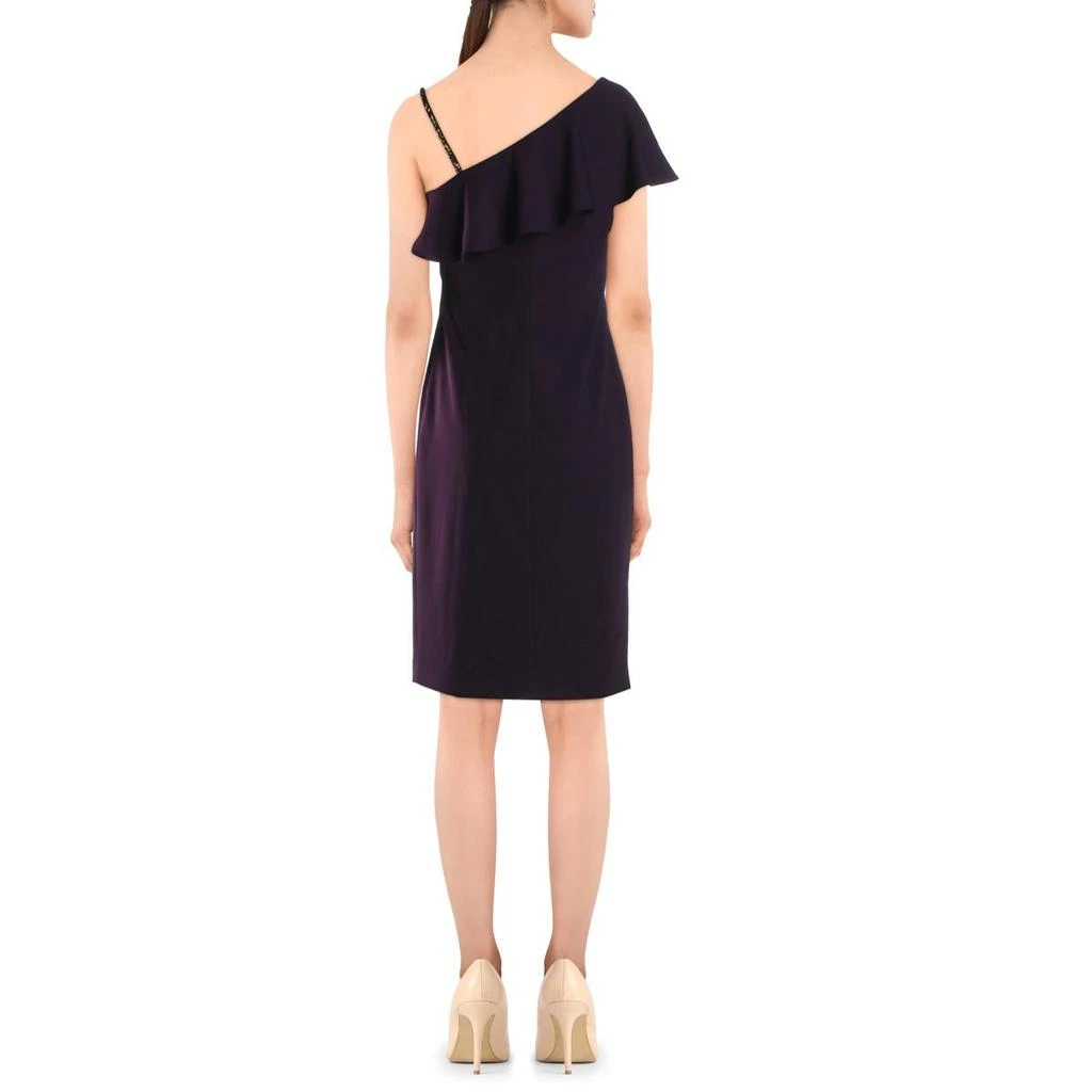 商品Ralph Lauren|Lauren Ralph Lauren Womens Retah Embellished Rufled Cocktail Dress,价格¥191,第2张图片详细描述