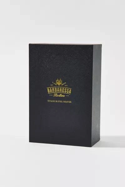 商品Barbarossa Brothers|Barbarossa Brothers Titanium Electric Foil Shaver,价格¥675,第3张图片详细描述