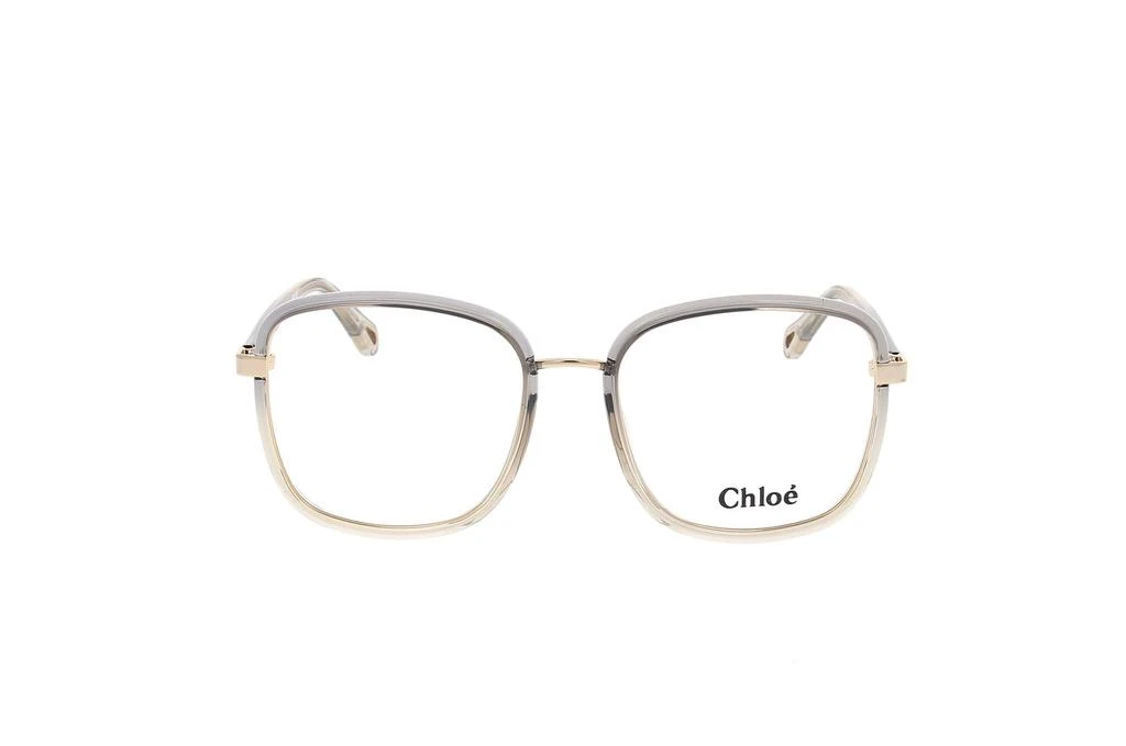 商品Chloé|Chloé Eyewear Square Frame Glasses,价格¥1911,第1张图片