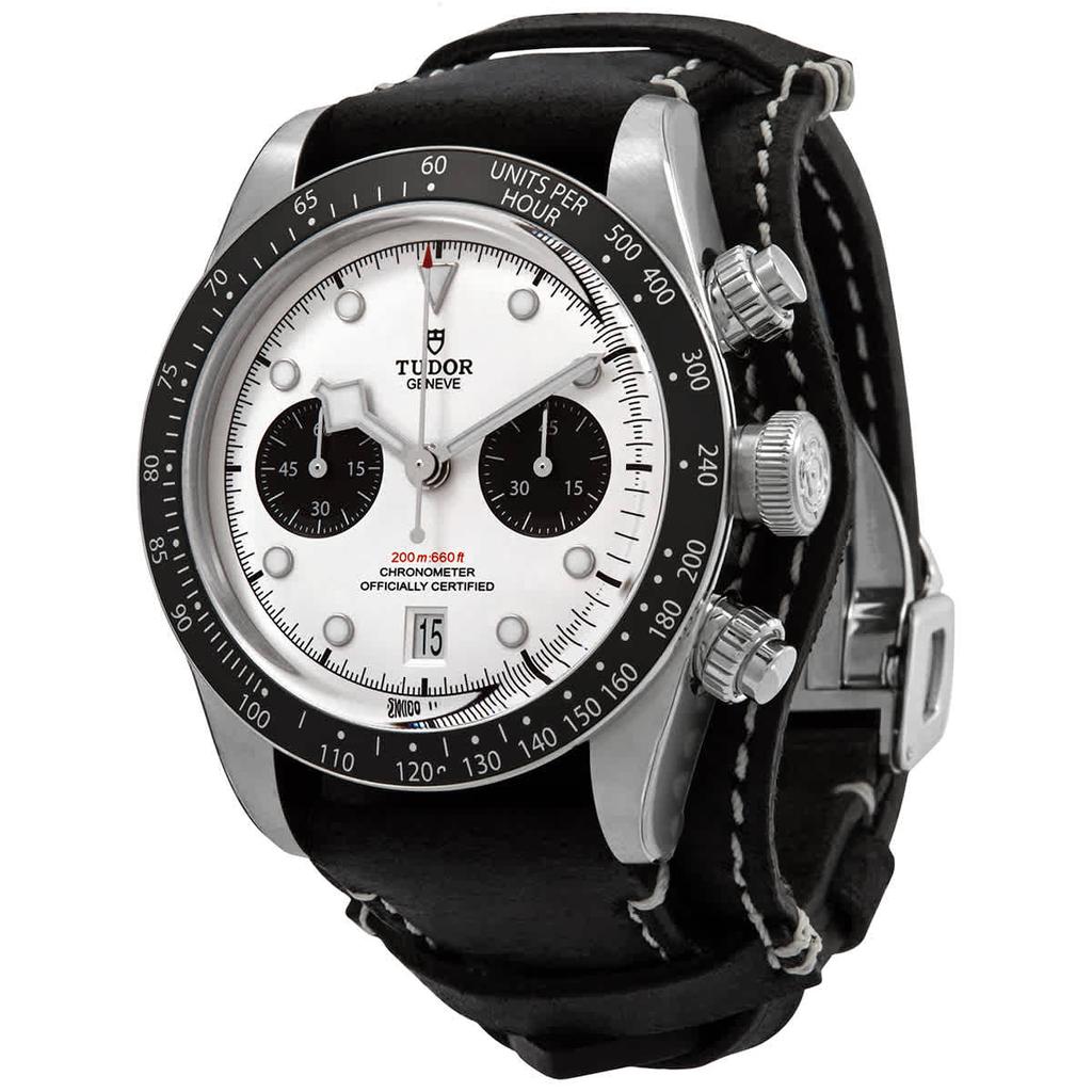 Tudor Black Bay Chrono Chronograph White Dial Mens Watch M79360N-0006商品第1张图片规格展示