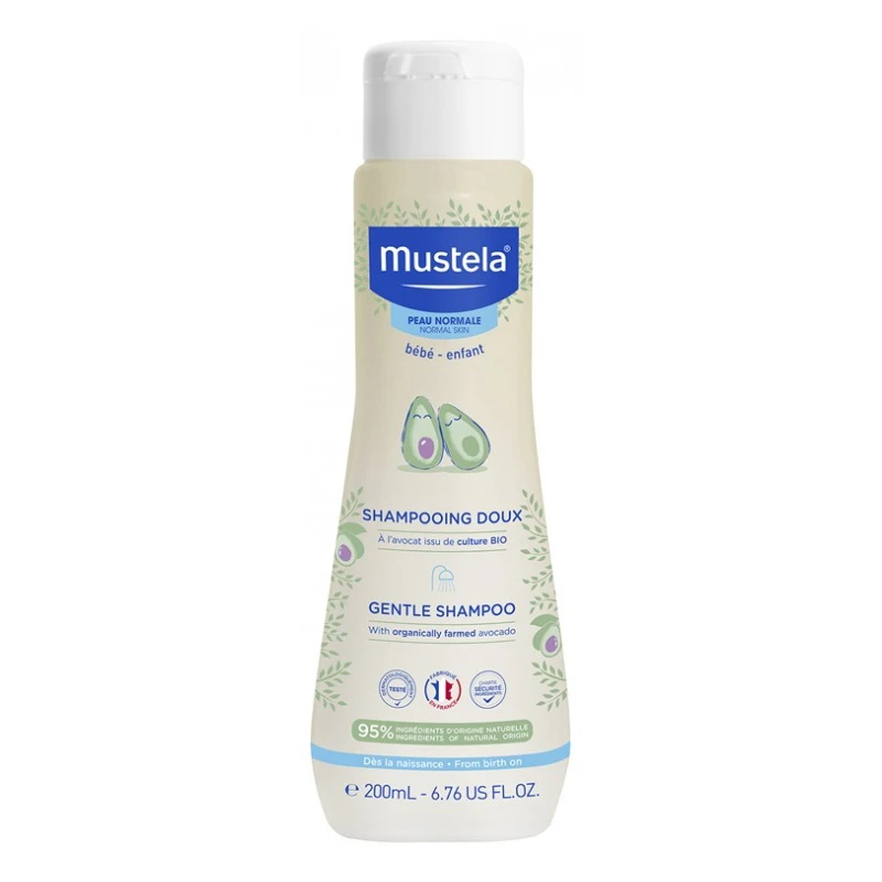 商品Mustela|Mustela妙思乐贝贝香波婴幼儿洗发露200ml,价格¥122,第1张图片