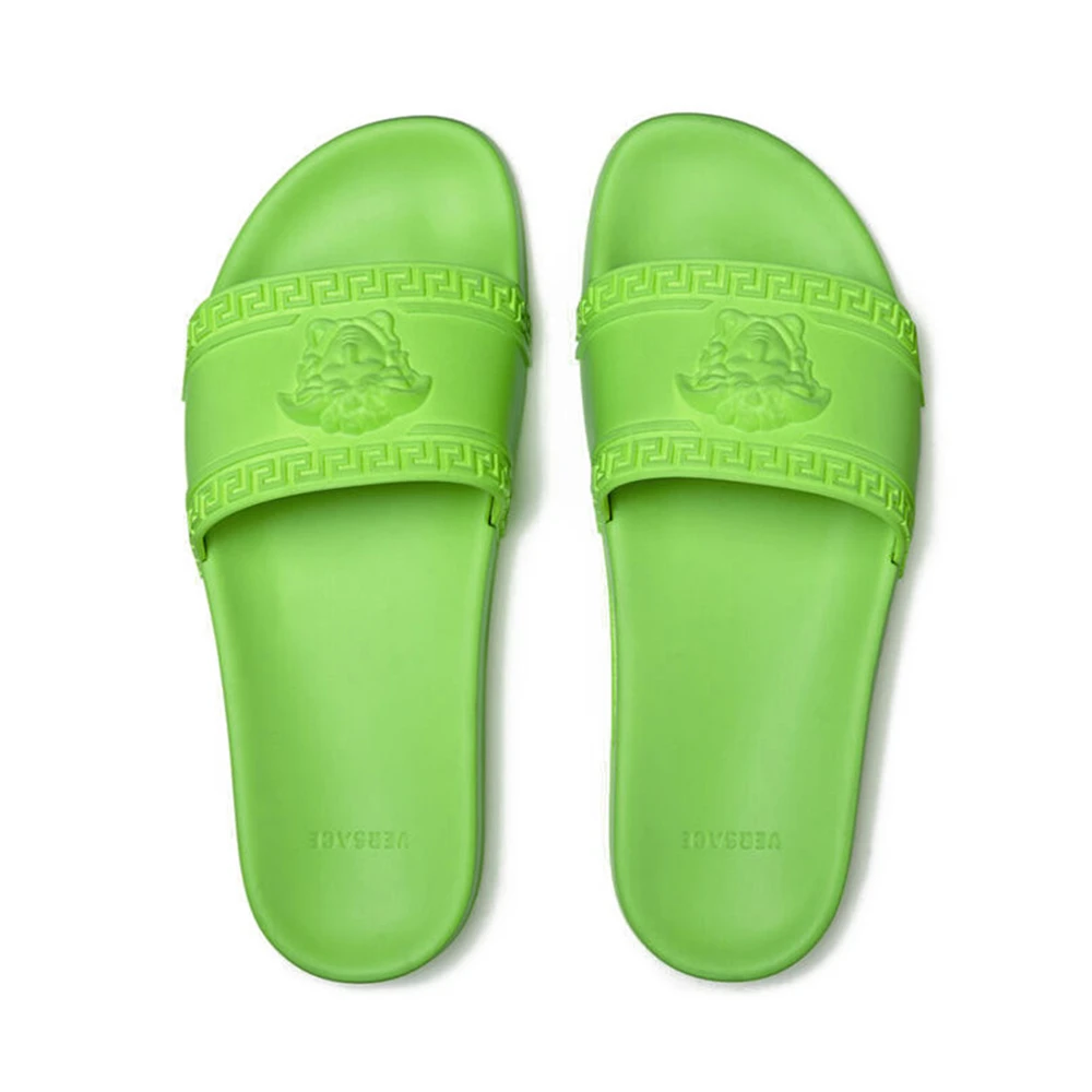 VERSACE 男士绿色橡胶拖鞋 SU5883-DGO9G-DF4 商品