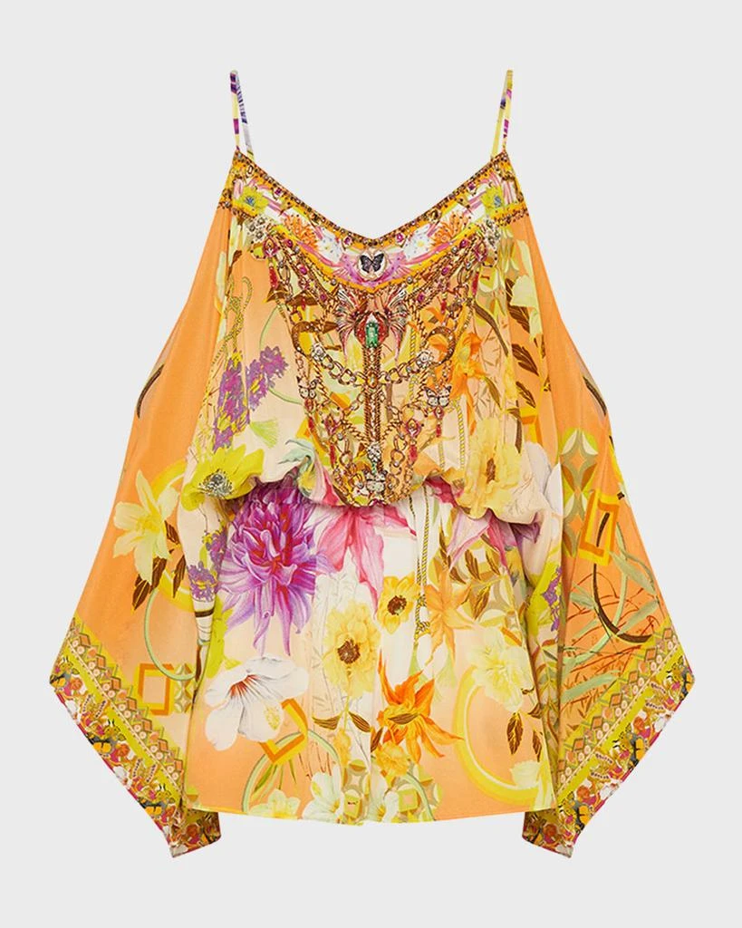 商品Camilla|Drop-Shoulder Playsuit,价格¥1164,第2张图片详细描述