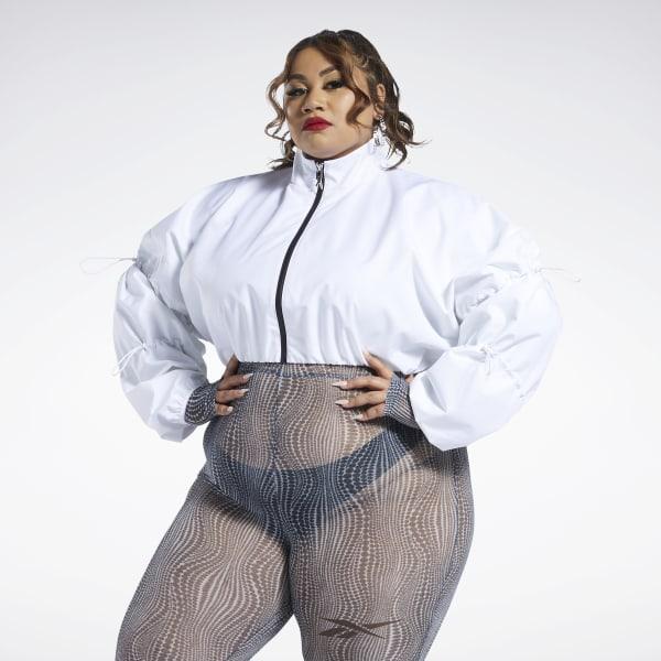 Cardi B Woven Crop Jacket (Plus Size)商品第1张图片规格展示