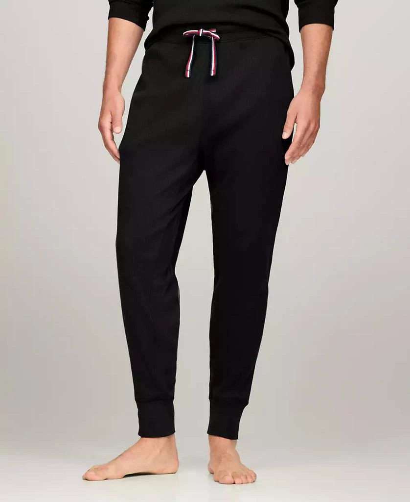 商品Tommy Hilfiger|Men's Ribbed Jogger Pajama Pants,价格¥296,第1张图片