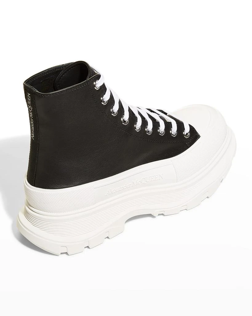 商品Alexander McQueen|Men's Tread Slick Boot Sneakers,价格¥7588,第3张图片详细描述