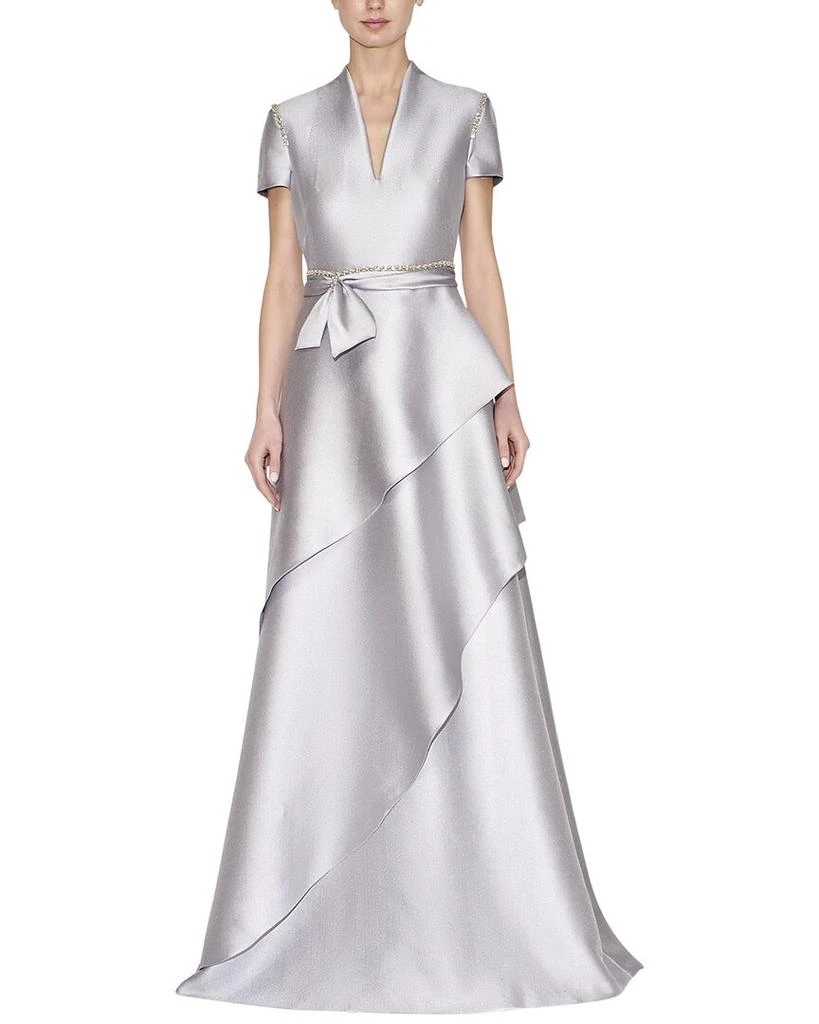 商品REEM ACRA|Ruffle Skirt Kaftan,价格¥6543,第1张图片
