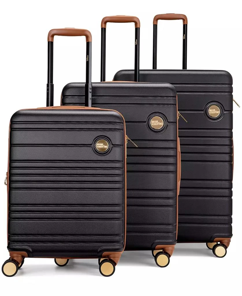 商品Miami CarryOn|Brickell 3 Piece Expandable Retro Spinner Luggage Set,价格¥1503,第1张图片
