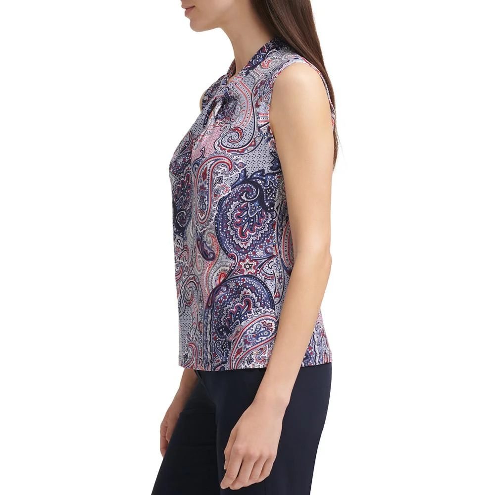 商品Tommy Hilfiger|Women’s Knot-Neck Top,价格¥369,第3张图片详细描述