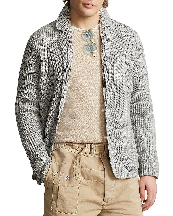 商品Ralph Lauren|Cotton & Cashmere Regular Fit Blazer Cardigan,价格¥2221,第1张图片详细描述