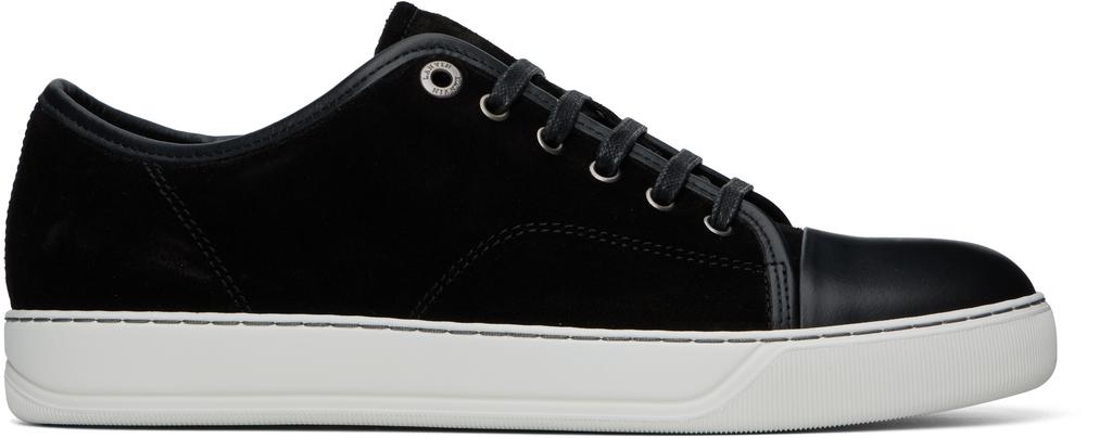 Sneakers DBB1 in pelle e camoscio blu navy image 2