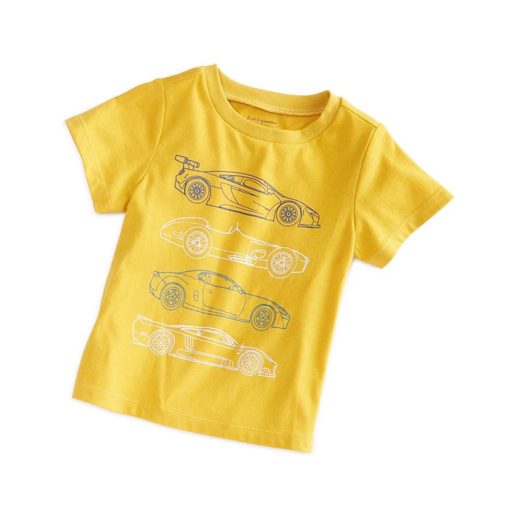 商品First Impressions|Baby Boys Race Car Graphic T Shirt, Created for Macy's,价格¥38,第1张图片