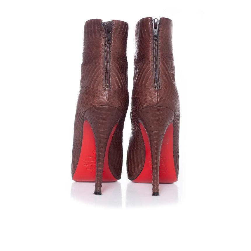 snakeskin platform boots 商品
