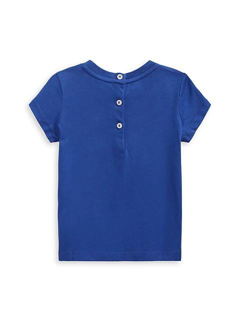 商品Ralph Lauren|Baby Girl's Preppy Beat Graphic T-Shirt,价格¥180,第4张图片详细描述