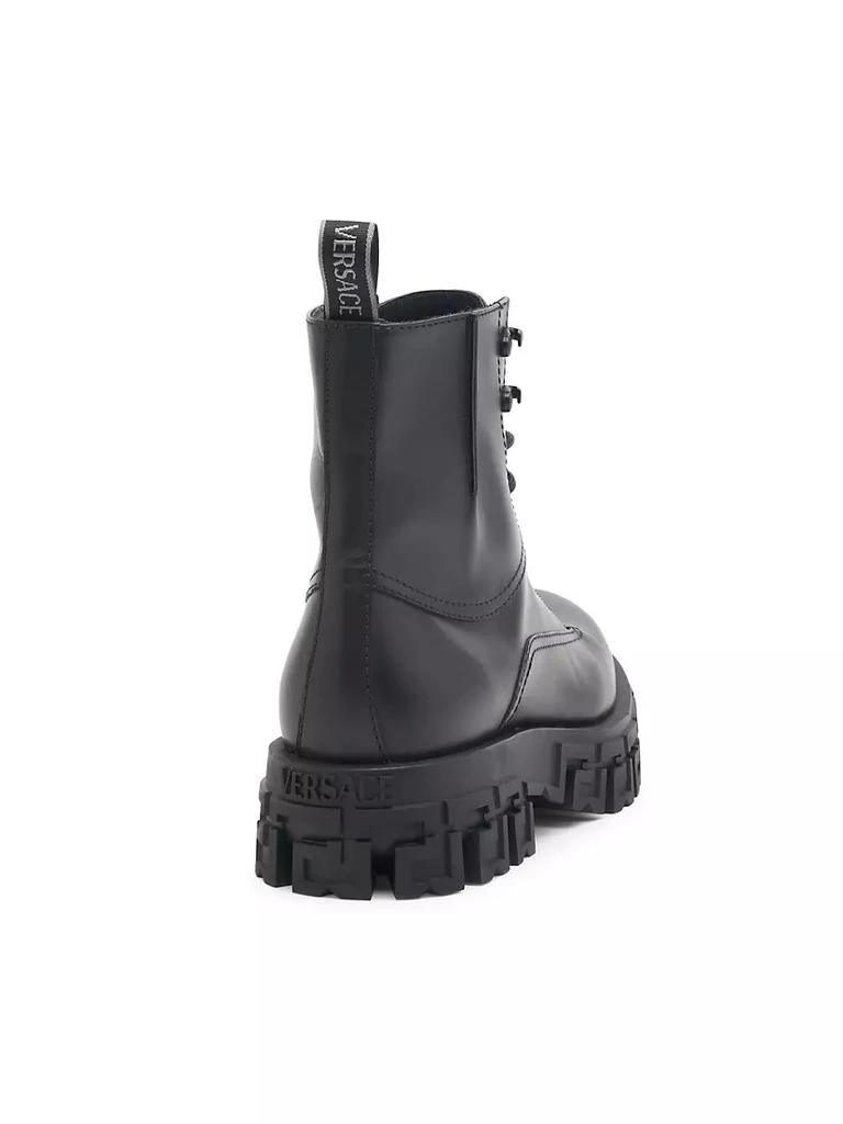 商品Versace|Calf Leather Combat Boots,价格¥8054,第3张图片详细描述