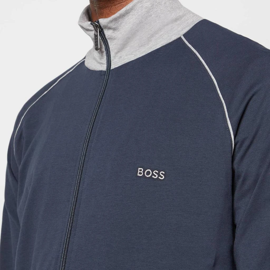 商品Hugo Boss|BOSS Bodywear Men's Mix&Match Zipped Jacket - Dark Blue,价格¥369,第4张图片详细描述