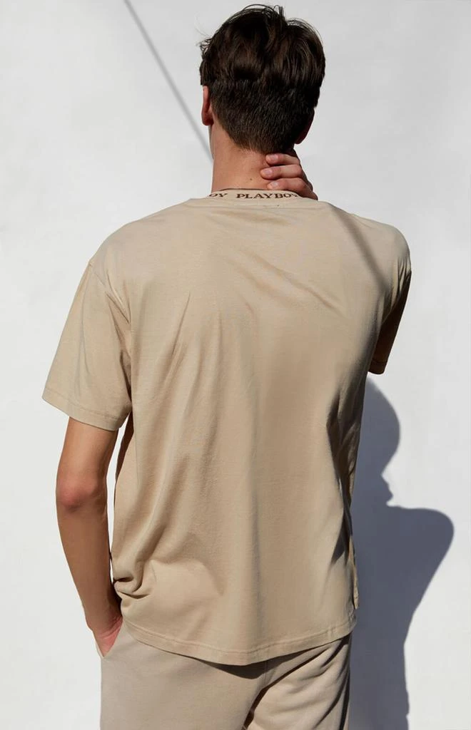商品Playboy|By PacSun Collar Logo T-Shirt,价格¥175,第5张图片详细描述