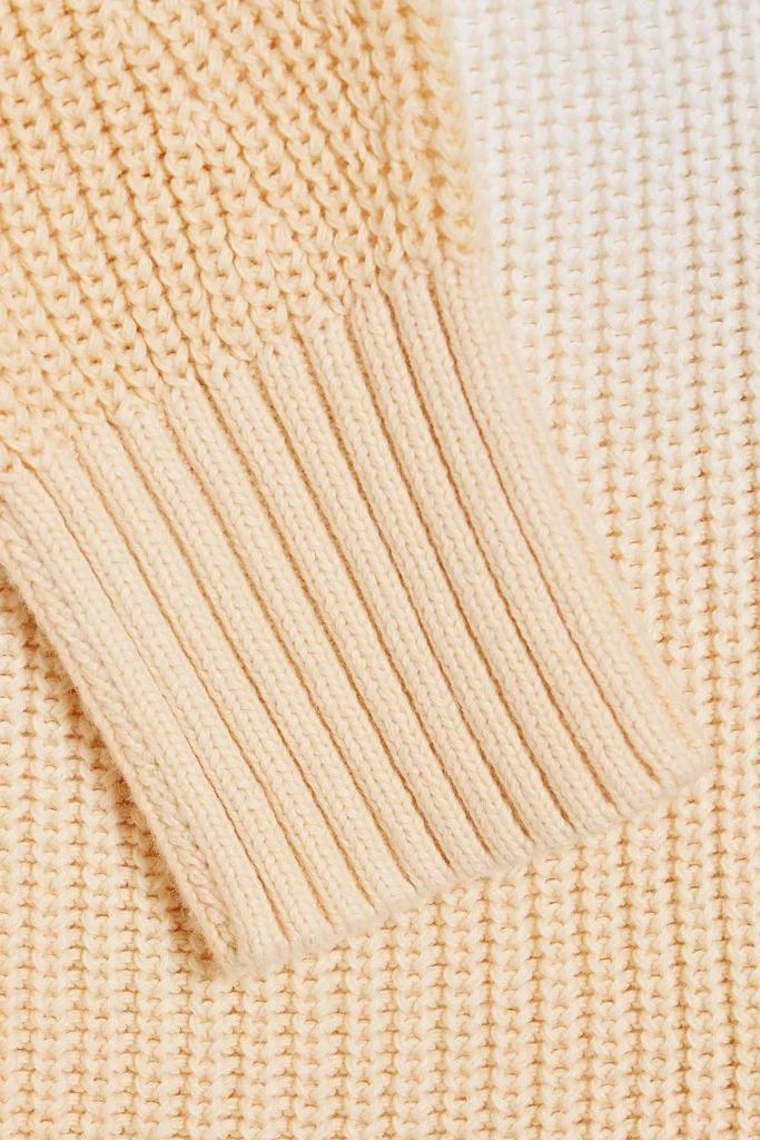 商品COTTON BY AUTUMN CASHMERE|Dégradé ribbed cotton sweater,价格¥455,第4张图片详细描述