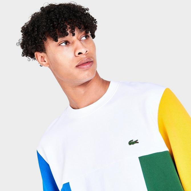 Men's Lacoste Color-Block Crewneck Sweatshirt商品第5张图片规格展示