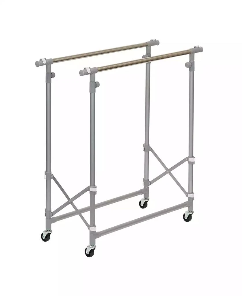 Household Essential Folding Garment Rack with Wheels 商品