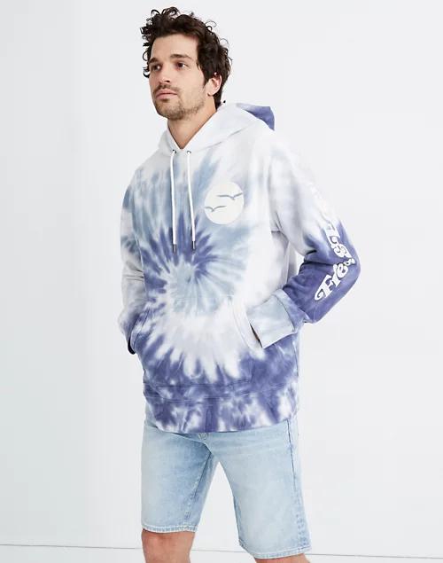 Tie-Dye Hoodie Sweatshirt商品第3张图片规格展示