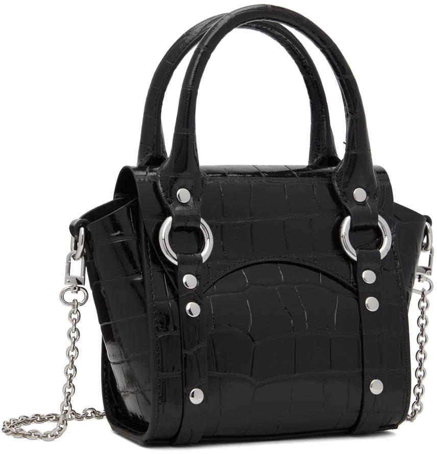 Black Mini Betty Top Handle Bag商品第3张图片规格展示