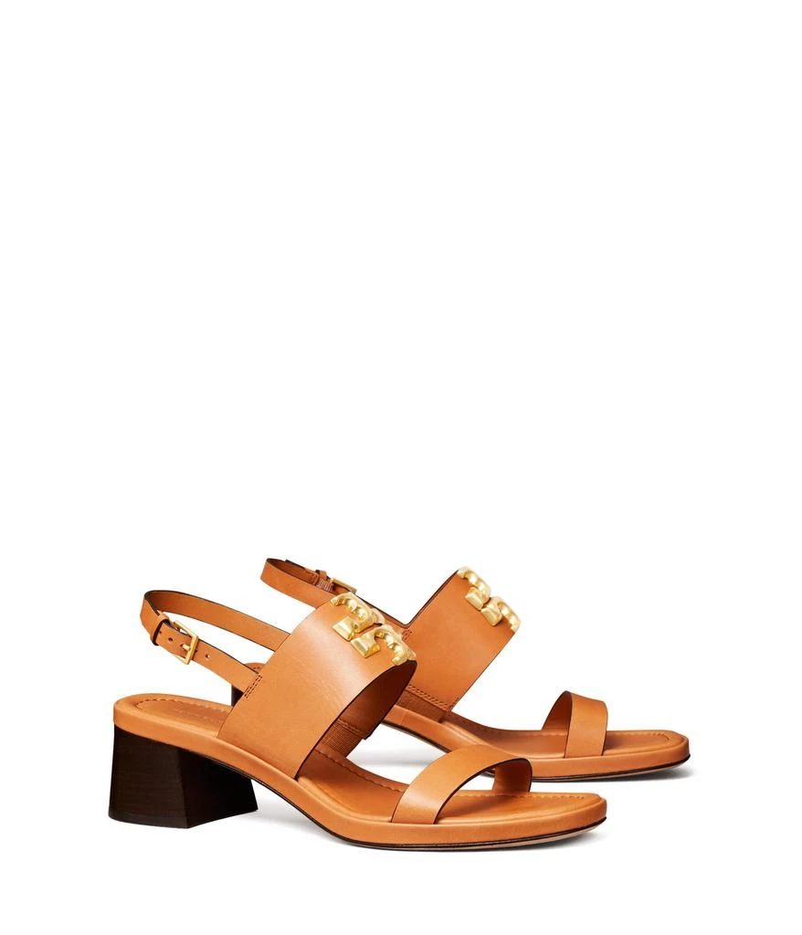 商品Tory Burch|Eleanor Heeled Sandal 55 mm,价格¥1345,第1张图片