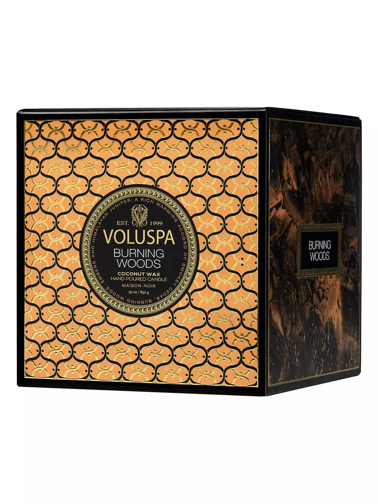 商品Voluspa|Burning Woods Luxe Candle,价格¥670,第3张图片详细描述