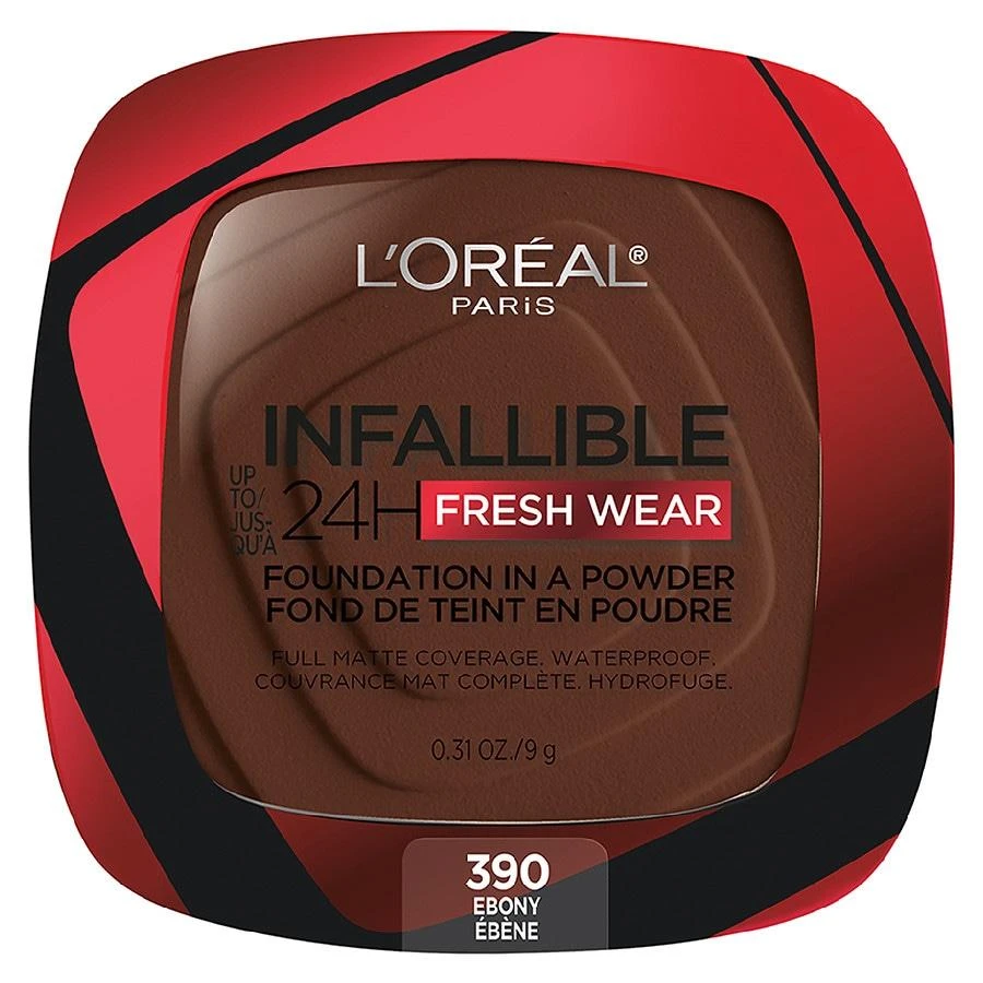 商品L'Oreal Paris|Up to 24H Fresh Wear Foundation in a Powder,价格¥134,第1张图片详细描述