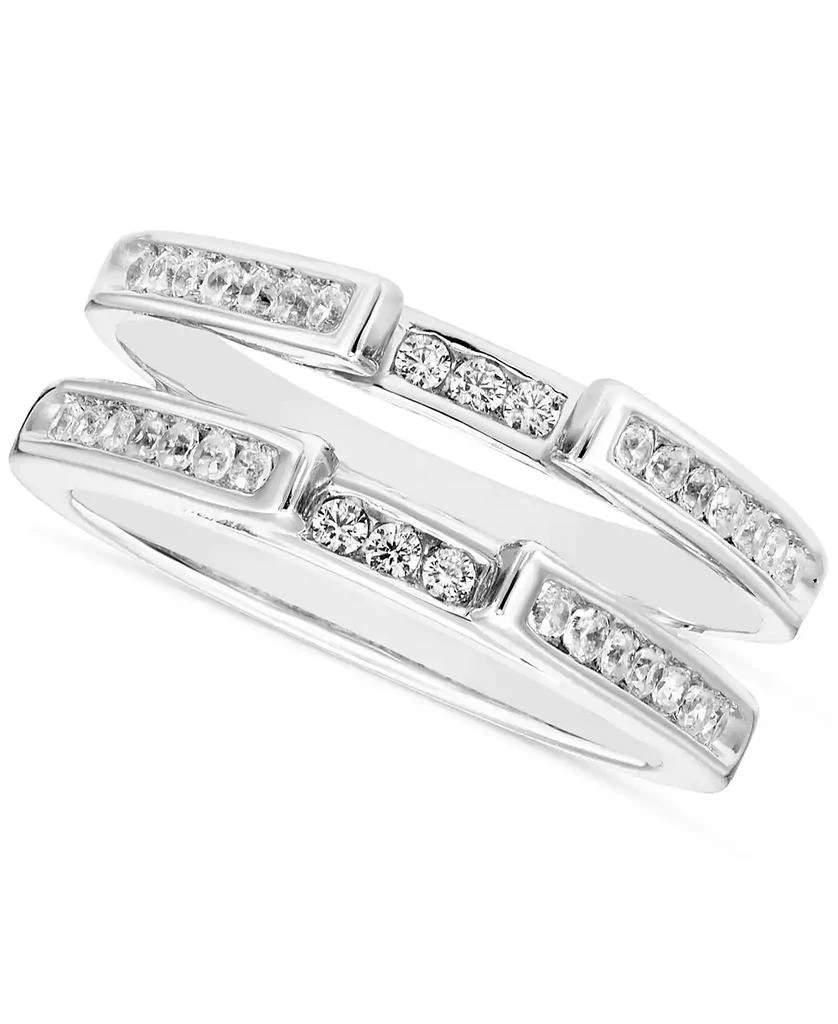 商品Macy's|Diamond Ring Enhancer (1/2 ct. t.w.) in 14k White Gold,价格¥5978,第1张图片