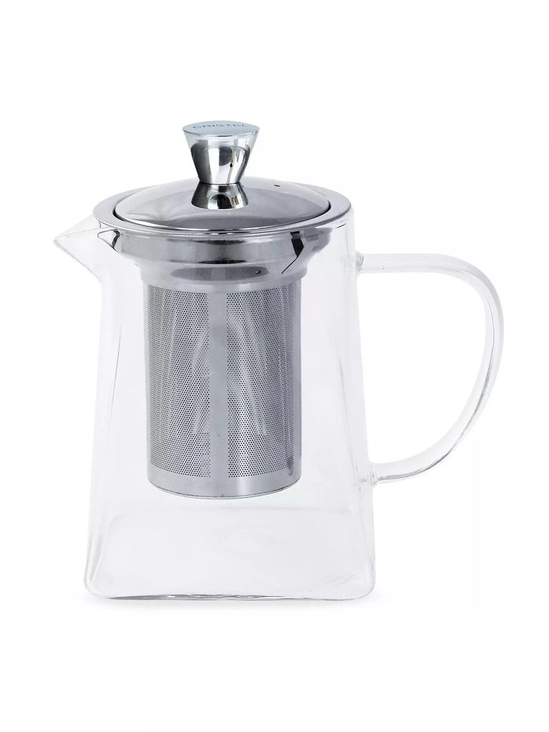 商品Cristel|Rooïbos Glass & Stainless Steel Teapot,价格¥675,第1张图片