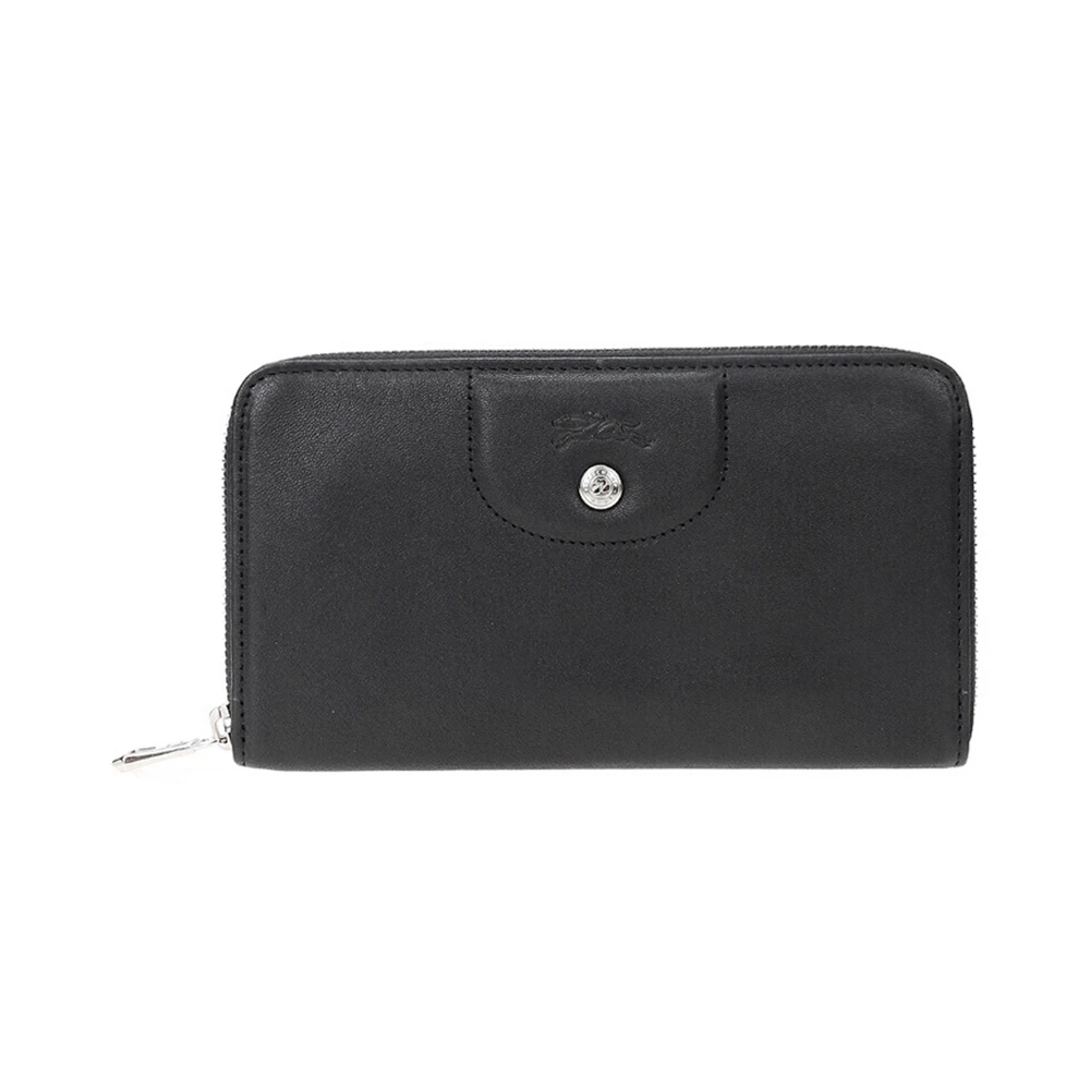 商品[国内直发] Longchamp|LONGCHAMP 黑色女士长款钱夹 3427737001,价格¥321,第1张图片