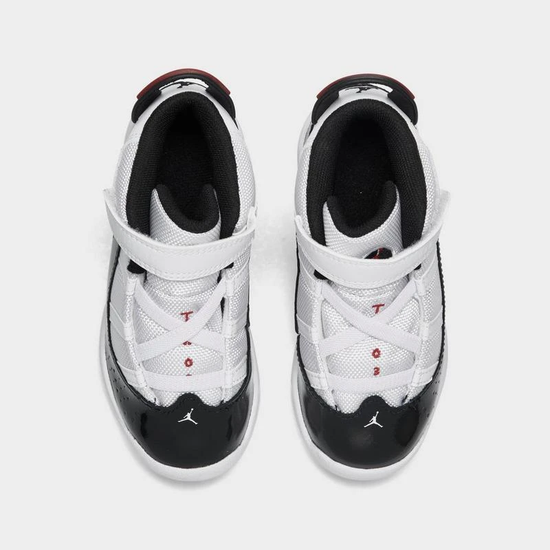 商品Jordan|Kids' Toddler Air Jordan 6 Rings Basketball Shoes,价格¥260,第5张图片详细描述