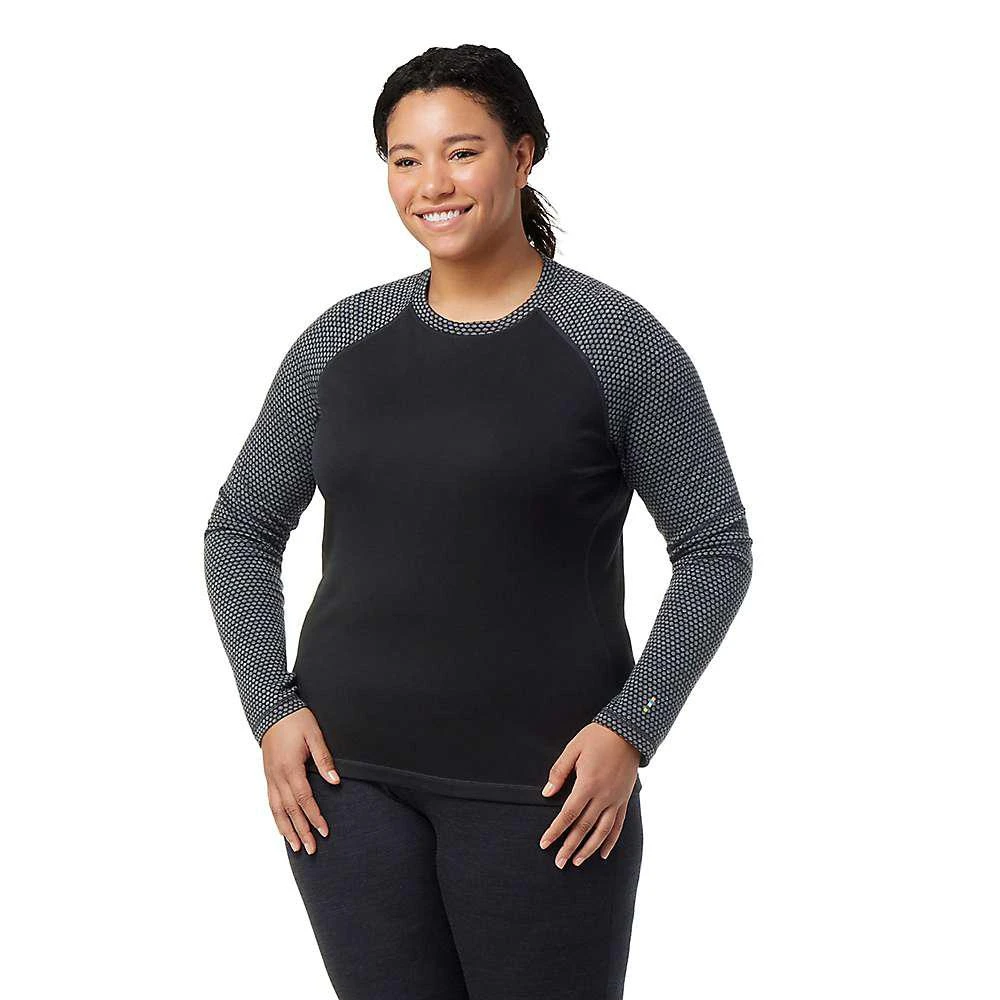 商品SmartWool|Smartwool Women's Classic Thermal Merino Base Layer Pattern Crew Top - Plus,价格¥634,第1张图片