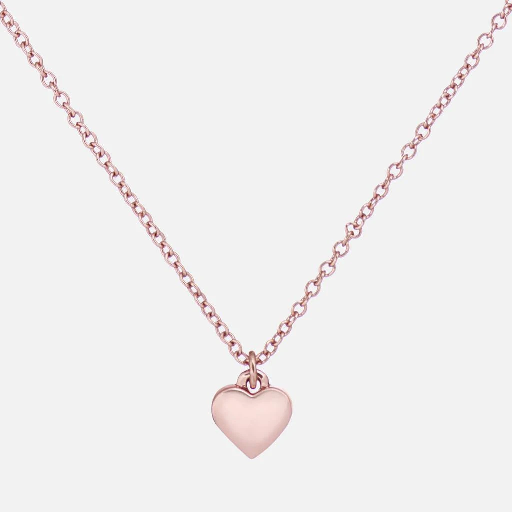 商品Ted Baker London|Ted Baker Women's Hara Tiny Heart Pendant Necklace - Rose Gold,价格¥205,第3张图片详细描述