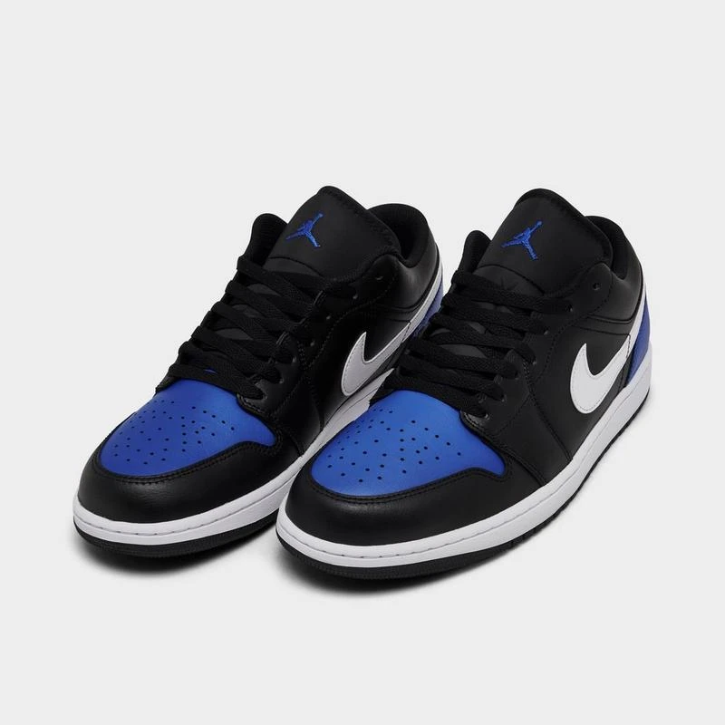 商品Jordan|Men's Air Jordan Retro 1 Low 黑金脚趾 扣碎篮板 黑蓝脚趾 黑紫脚趾 纯白 黑武士 纯黑 ,价格¥522,第2张图片详细描述