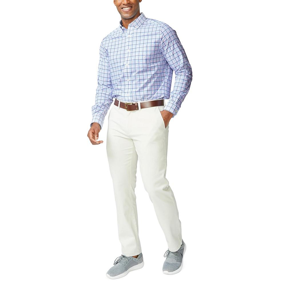 Men's Classic-Fit Long-Sleeve Gingham Poplin Shirt商品第4张图片规格展示