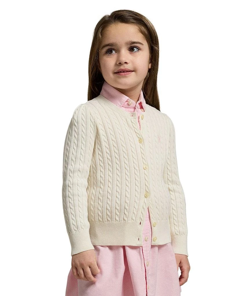 商品Ralph Lauren|赵露思同款女大童纯棉�针织开衫,价格¥477,第5张图片详细描述